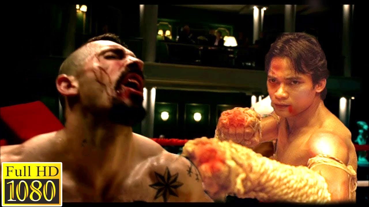  Tony Jaa vs Scott Adkins - Muay Thia vs Taekwondo in movie