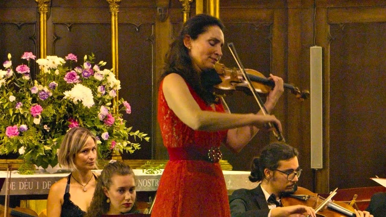 Love Theme by Morricone, Eva León violin - Horst Sohm & Orchestra - Lloret de Mar 2023