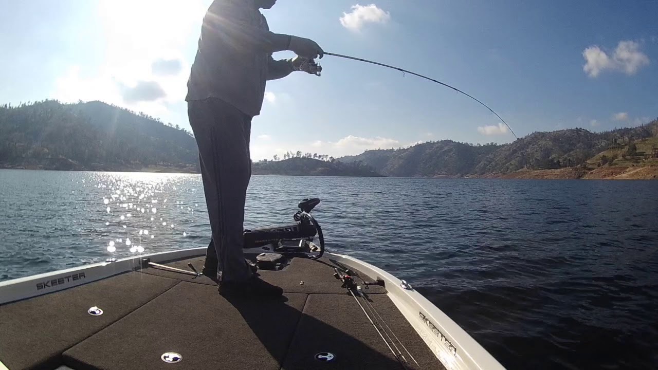 Winter Bass Fishing at Millerton Lake Ca YouTube