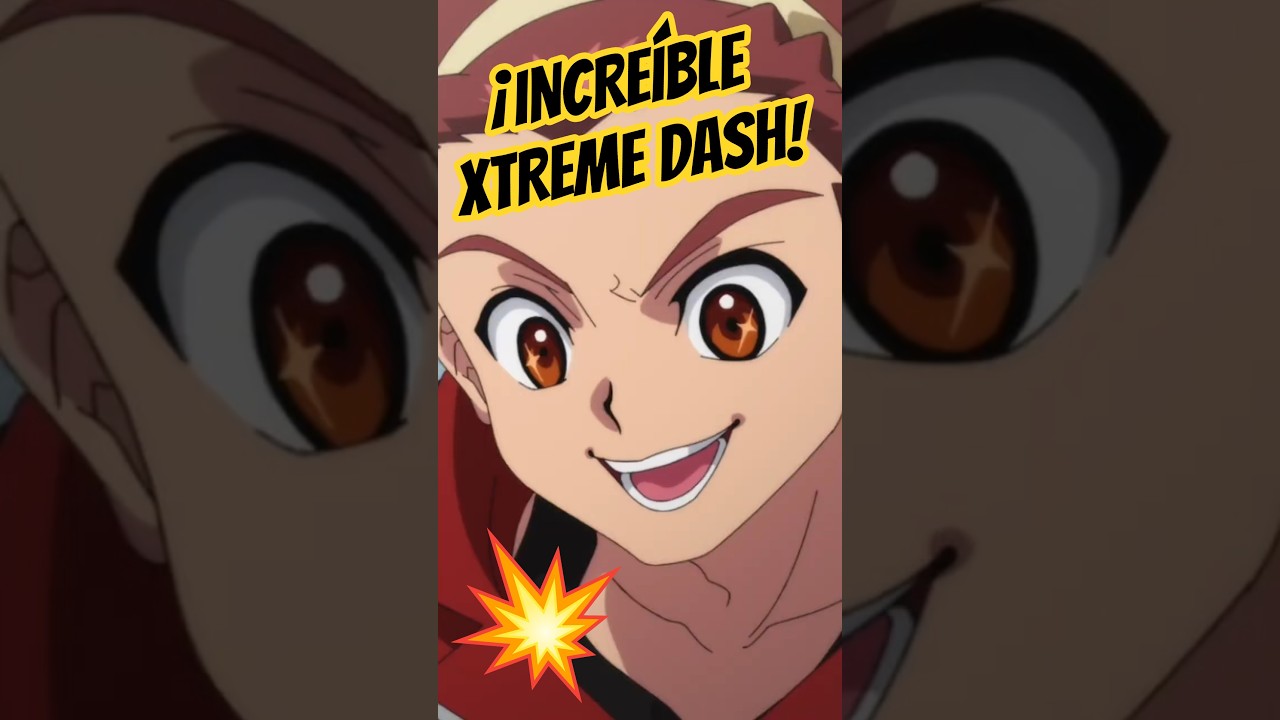 🌪️¡El INCREÍBLE XTREME DASH de Blader X!🔋#anime #beybladex #shorts