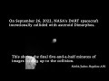 NASA's DART spacecraft collides with asteroid