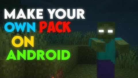 How to make Your own Texture pack 😍 on Android full Hindi tutorial java by Gaming zx3