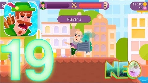 Bowmasters: Gameplay Walkthrough Part 19 - Jeremy Is Broken! (iOS, Android)