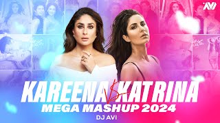 Kareena Vs Katrina Mega Mashup 2024 Dj Avi Best Item Song Of Kareena Kapoor Katrina Kaif