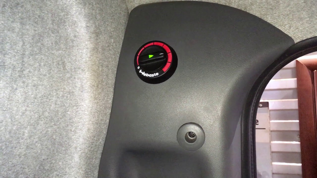 Вебасто АТ 2000 установлен на Газель Некст Камминс - YouTube