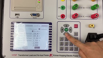 Transformer Load and No Load Tester HYKF