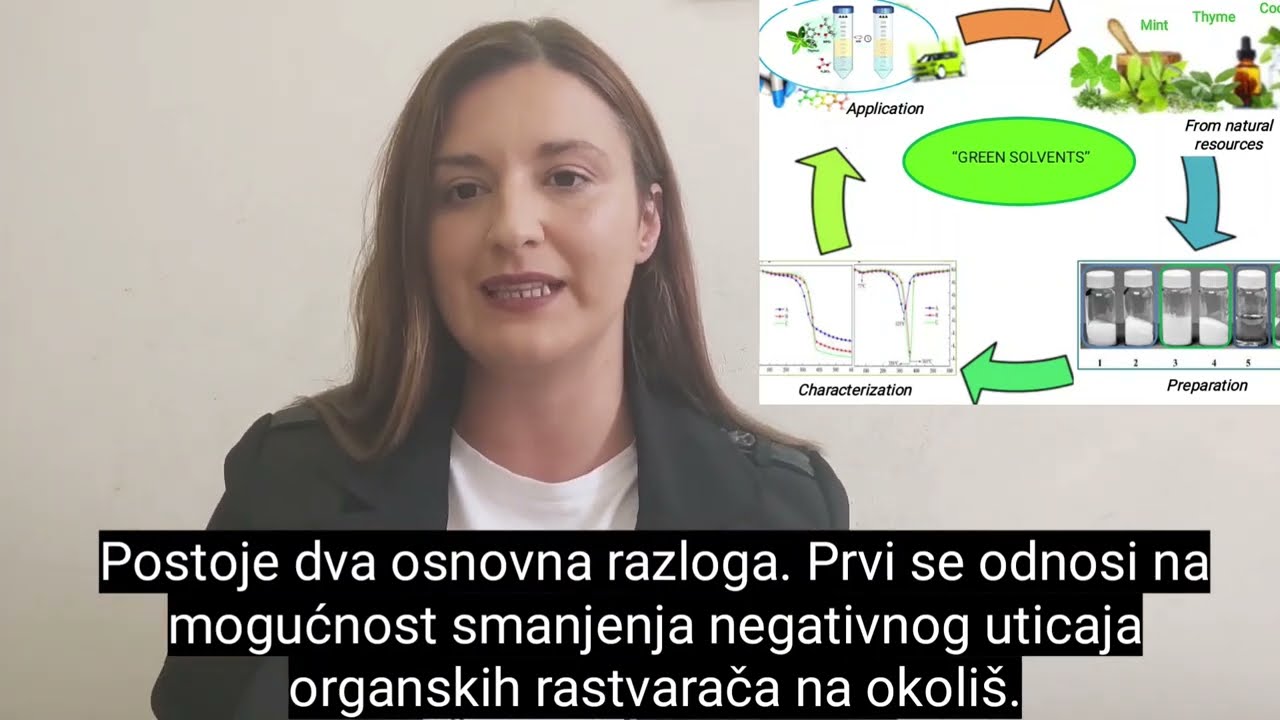 Edita Bjelić - Ionic liquids and deep eutectic solvents: syntheses, properties and applications