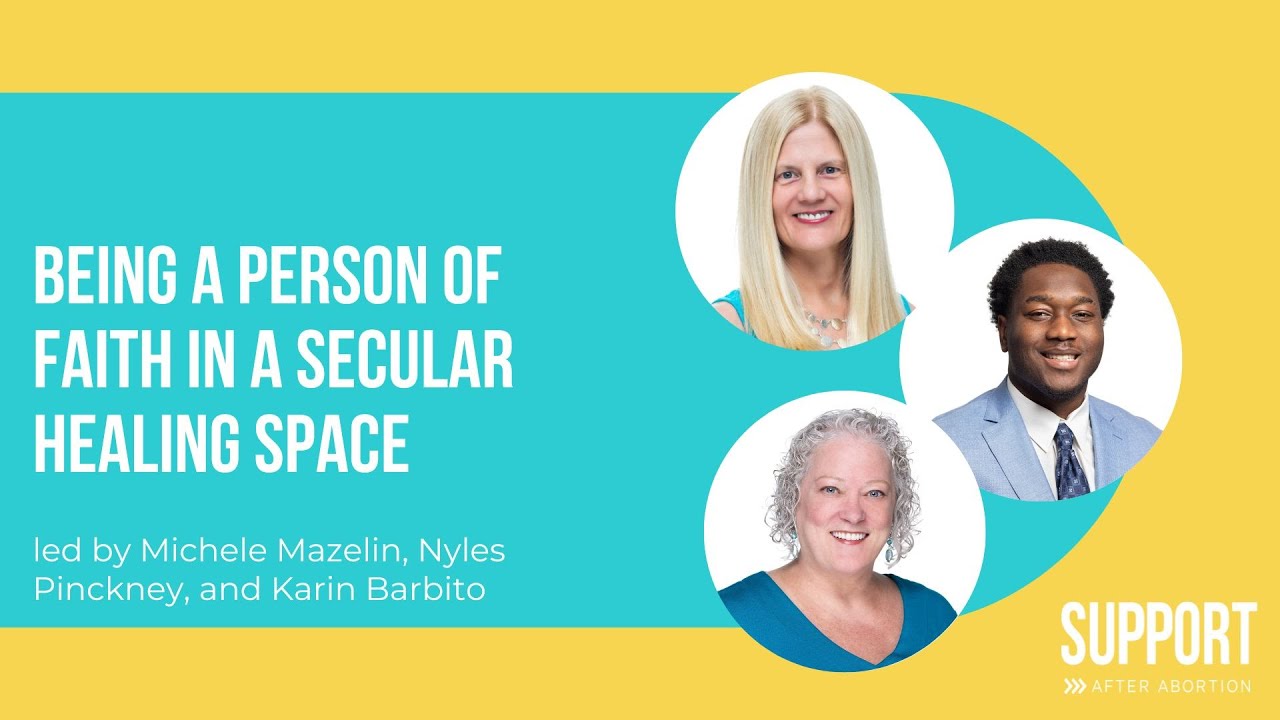 Being a Person of Faith in a Secular Healing Space