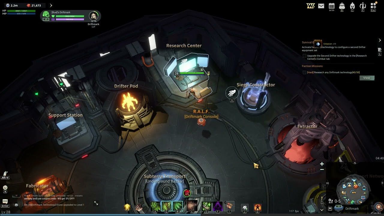 Upgrade the Drone technology in the Research Center's Warfare Tab, Warborne