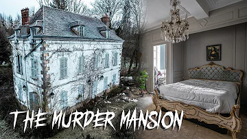 The owner got KILLED inside! - Abandoned MURDER Mansion Hidden in France