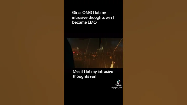 Me if I let my intrusive thoughts win💀