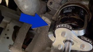The best way to remove an oil filter that is stuck on tight