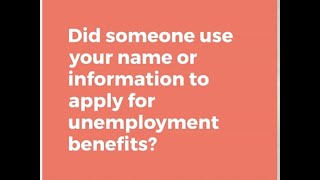 Unemployment Fraud