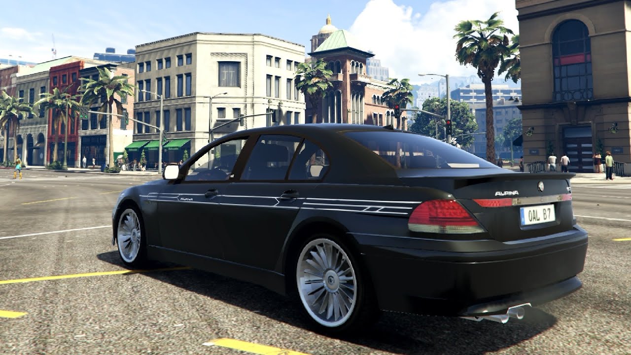 BMW Alpina B7 - GTA V _REVIEW - YouTube