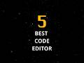 5 Best Code Editors in 2025 #ide #codeeditor #coding #developerspool #programming #bestcodeeditors