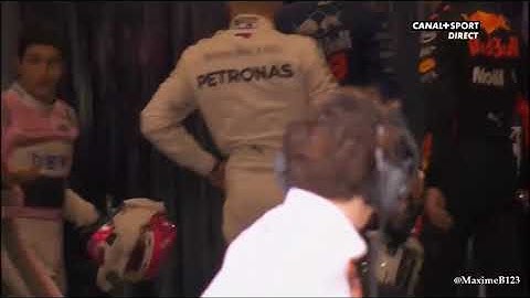 Max Verstappen fight with Ocon at Brazil GP 2018 Formula 1