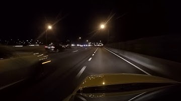 Cobalt ss with gopro at night