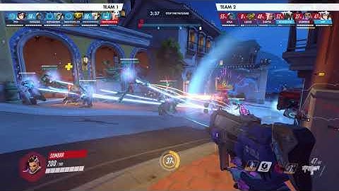 Overwatch - Sombra Bot in a Nutshell... 5 (Replay Moment - Hard Bots)