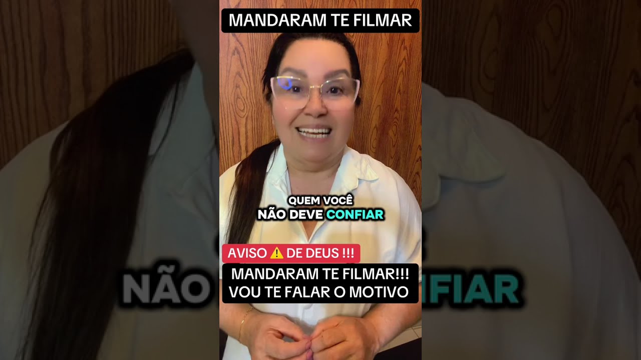 MANDARAM TE FILMAR!!! VOU TE FALAR O MOTIVO 🫵🏻