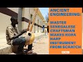 Capture de la vidéo Handmade In Africa - Senegalese Craftsman Makes Traditional Kora Musical Instrument From Scratch