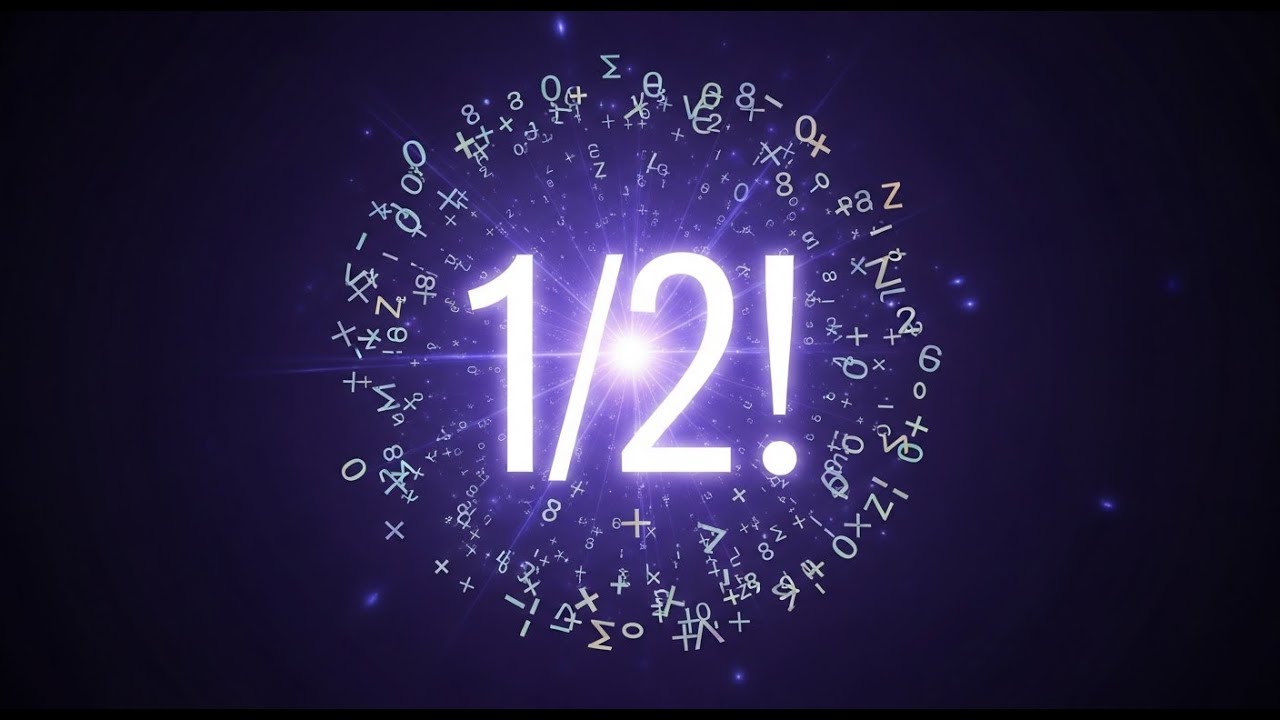 Why (½)! = √π/2 — The Strangest Factorial