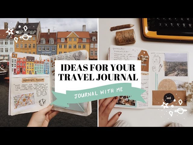 How to save your travel photos and memories in a journal - The
