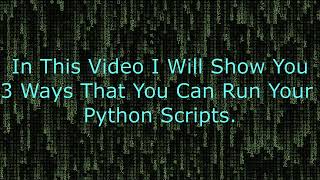 How To Create Your First Python Program