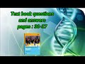 Pearson EDEXCEL biology 9-1 Textbook questions and answers page number 30 to 37