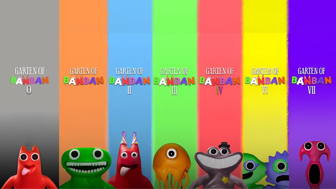 Garten of Banban 0 + 1 + 2 + 3 + 4 + 6 + 7 – Full Series Walkthrough