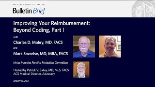 Improving your reimbursement: Beyond coding, Part 1