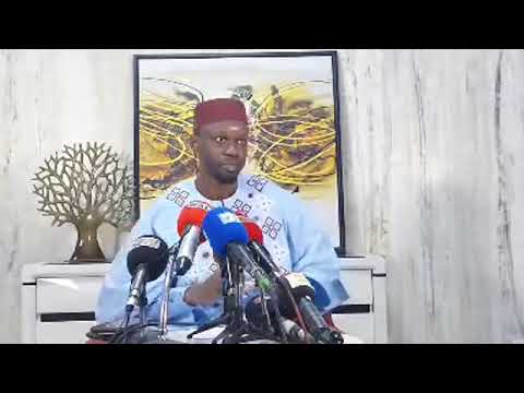Sénégal - Vidéo : Nouvelle Déclaration de Ousmane Sonko Ce Mardi
