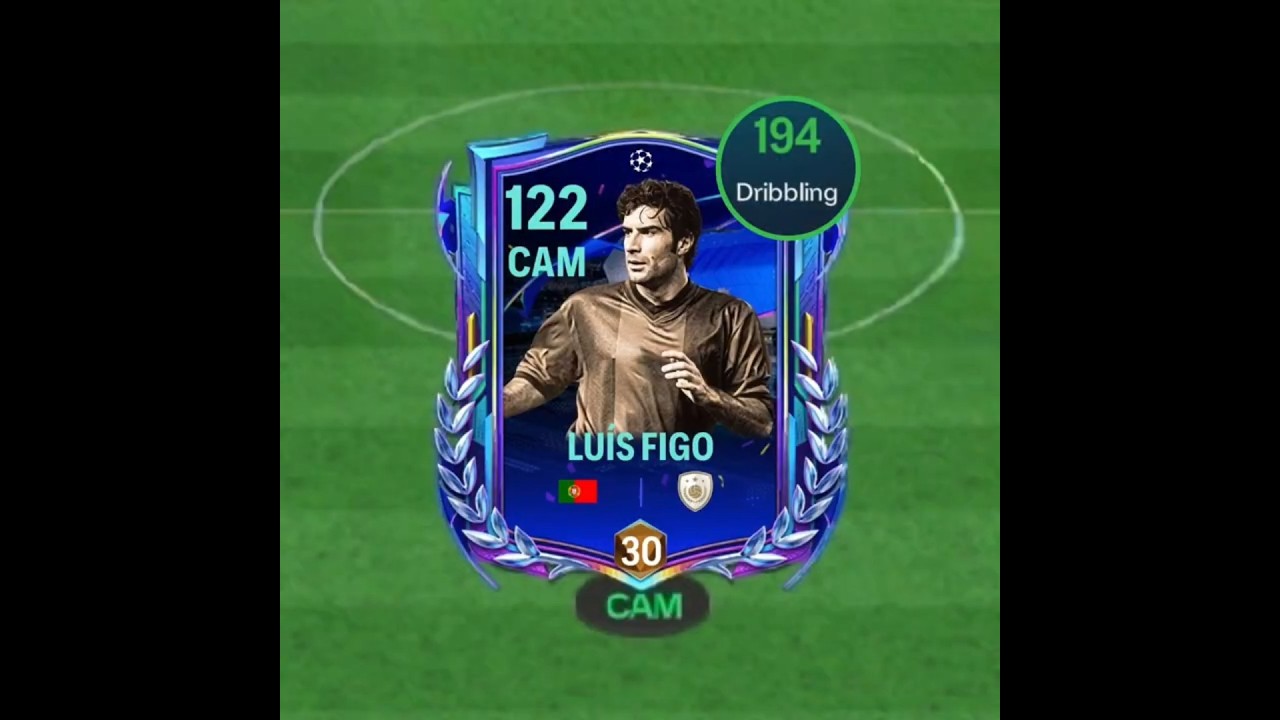 117 Luis Figo Review ✨- Dribbling 🥶👑 UCL Dreamchasers FC Mobile