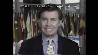 Cbs Evening News Open - 1990-08-16