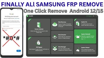 New Method ✔ Samsung FRP Lock Remoe 2025 New Tool / All Samsung FRP Lock Bypass Free