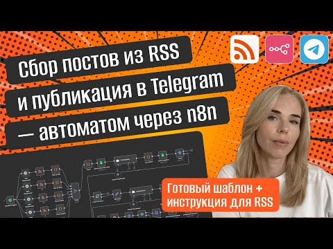 Как сделать автопостинг в Telegram с помощью RSS и n8n?