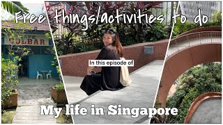 VLOG | LIFE IN SG Free things to do in Singapore! Exploring places for the 1st time as a local