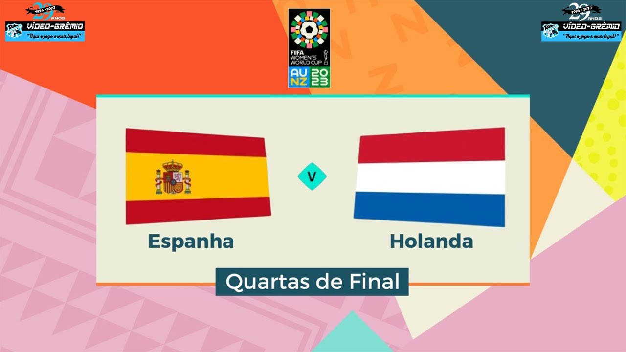 Espanha x Holanda ao vivo: veja onde assistir a Copa do Mundo Feminina -  Futebolizei