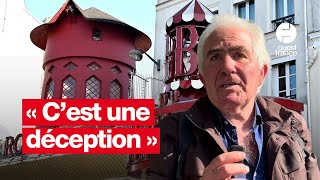 Moulin rouge sans ailes : les réactions des touristes après l'accident