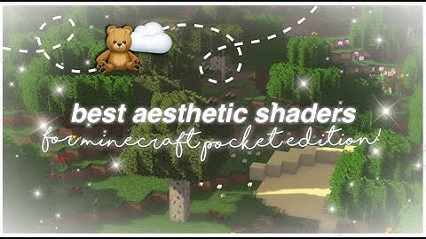 Top 3 BEST Aesthetic Shaders (No Lag) For Minecraft PE 1.19+! (Render Dragon)