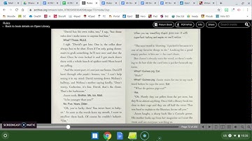 Rules by Cynthia Lord - Chapter 7