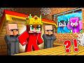 Me Convertí en REY, pero lo ESCONDÍ de mis AMIGOS en Minecraft!