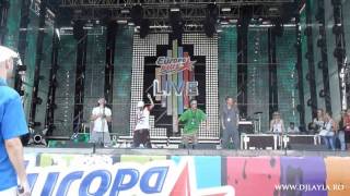 DJ LAYLA, RADU SIRBU & DEE-DEE IN MOSCOW HD (SOUNDCHECK FOR EUROPA PLUS LIVE)