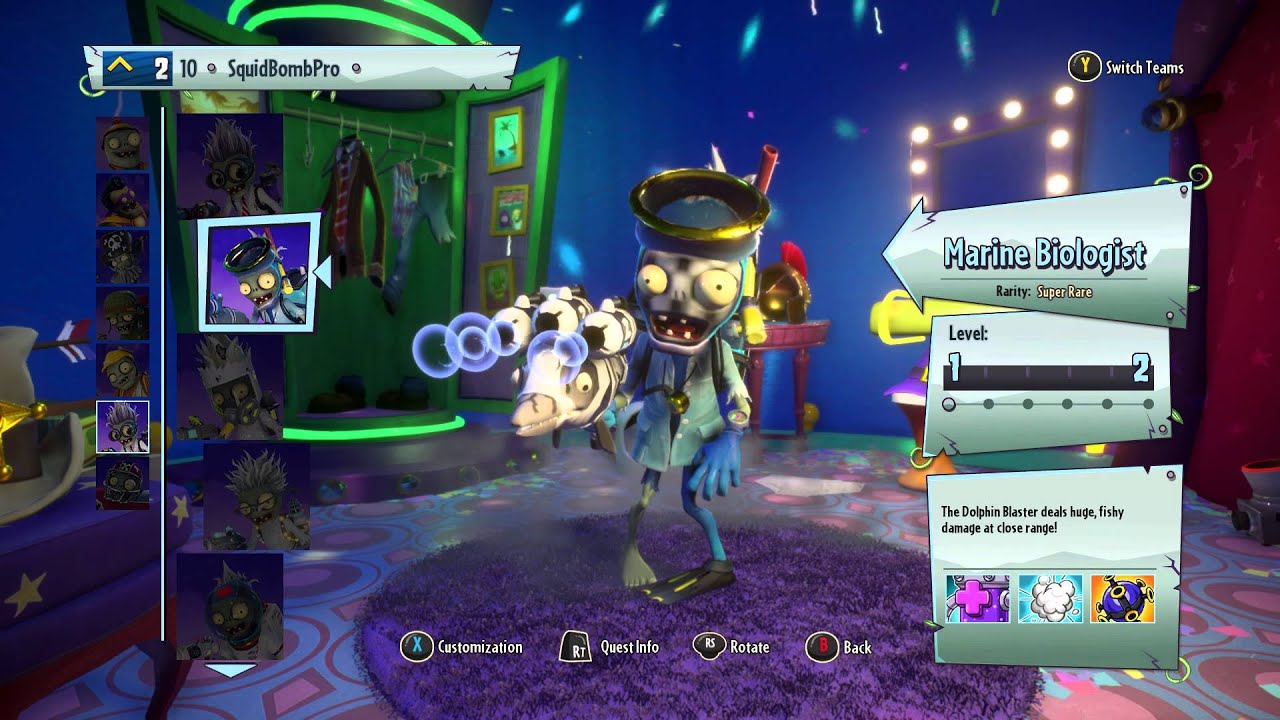 PvZ GW 2: Graveyard Variety Patch Notes/ Aqua Center New Map