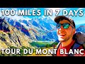 Tour Du Mont Blanc | Beginner hikes 100 Miles in 7 Days