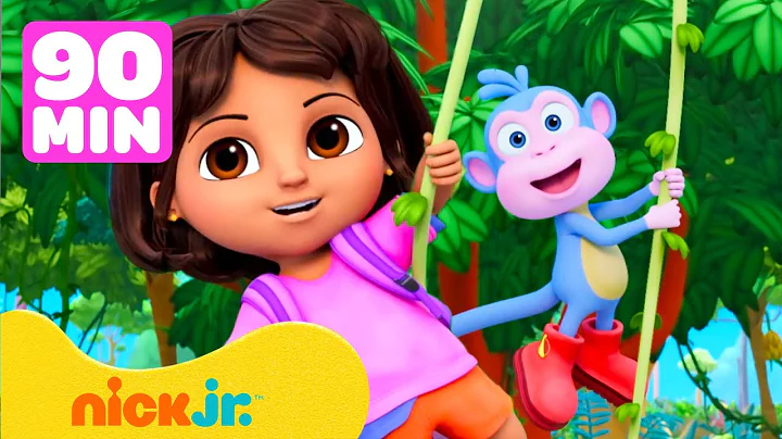 Dora | ¡Dora y Botas se Columpian en Lianas! Y Más Aventuras Selváticas por 90 Minutos! | Nick Jr.