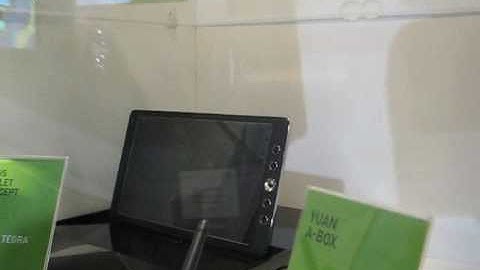 Nvidia Tegra2 Tablet Showcase