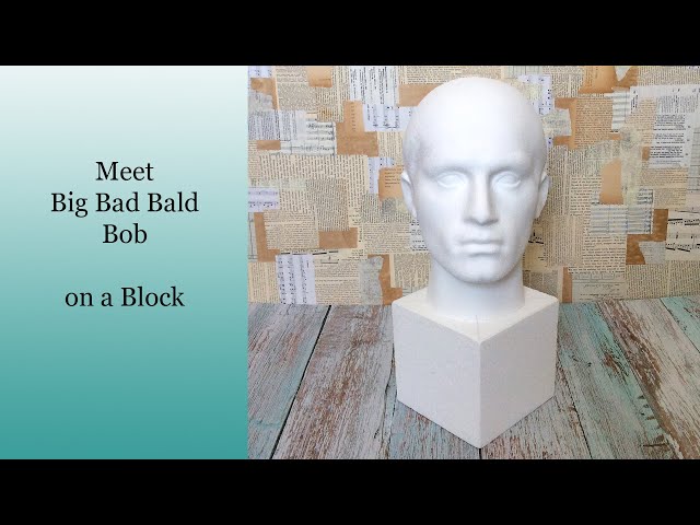 Styrofoam Head for Mask Making