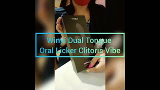 Midoko Winyi Dual Vibrating Tongue Oral Licker Clitoris Vibrator Female Masturbation Sex Toys