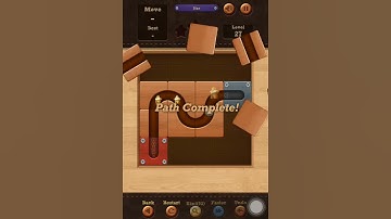 Roll the Ball slide puzzle Star Level 27 Solution