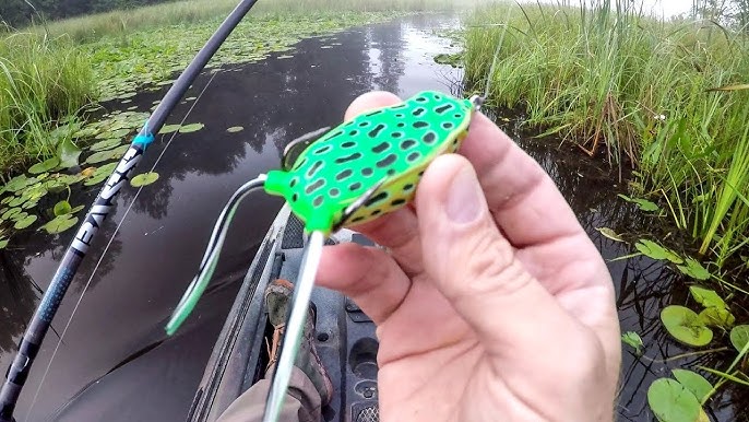 Strapping a Tiny Camera on a Bass! (Underwater Footage of 5 Acre Pond) 